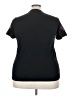 Unbranded Floral Black Short Sleeve T-Shirt Size 2X - photo 2