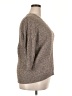 Kim Rogers 100% Cotton Tweed Brown Pullover Sweater Size 2X - photo 4
