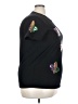 Unbranded Floral Black Short Sleeve T-Shirt Size 2X - photo 4