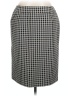Semantiks Houndstooth Gray Formal Skirt Size 12 - photo 1