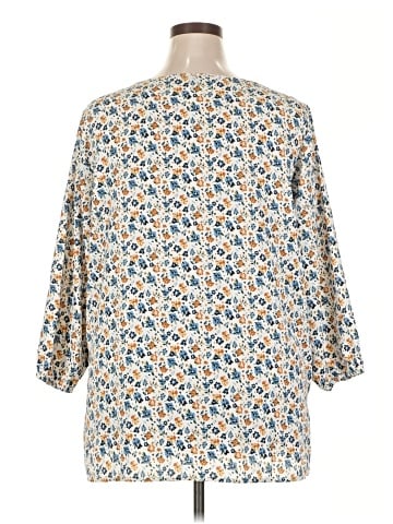 Mario Serrani 3/4 Sleeve Blouse (view 2)