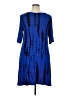 Danillo Boutique Tie-dye Blue Casual Dress Size XL - photo 2