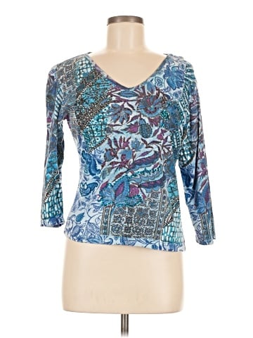 Forbidden 3/4 Sleeve Top (view 1)