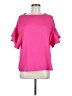 Shein Pink Short Sleeve Blouse Size 6 - photo 1