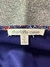 Charlotte Russe 100% Polyester Paisley Blue Romper Size S - photo 4
