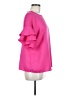 Shein Pink Short Sleeve Blouse Size 6 - photo 4