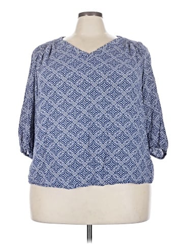 dalia 3/4 Sleeve Blouse (view 1)