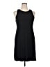 Athleta Solid Black Casual Dress Size XL - photo 1