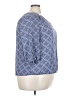 dalia 100% Polyester Blue 3/4 Sleeve Blouse Size 3X - photo 4