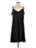 Unbranded 100% Polyester Solid Black Casual Dress One size - photo 1