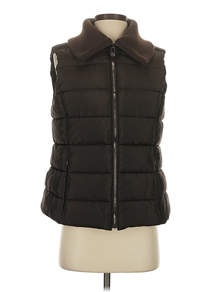 Pre-owned Laundry By Shelli Segal Vest In Brown
