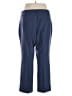 Roz & Ali Solid Blue Dress Pants Size 14 - photo 2