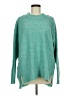 Double Zero Solid Teal Pullover Sweater Size M - photo 1