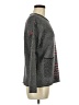 parkhurst Houndstooth Gray Pullover Sweater Size M - photo 4