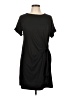 Alya Solid Black Casual Dress Size L - photo 1
