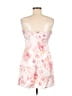 Saints + Secrets 100% Polyester Floral Pink Cocktail Dress Size M - photo 2