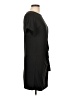 Alya Solid Black Casual Dress Size L - photo 4