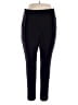 Moral Society Solid Black Active Pants Size 1X - photo 1