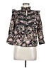 St. Roche Black 3/4 Sleeve Blouse Size 6 - photo 1