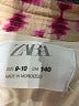 Zara Print Pink Jacket Size 9 - 10 - photo 3