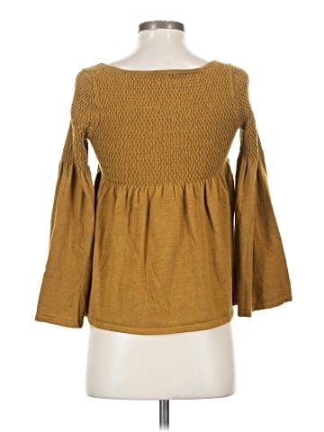 Knitted & Knotted Long Sleeve Blouse (view 2)