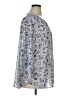 Maurices 100% Polyester Blue 3/4 Sleeve Blouse Size 1X (estimated) - photo 4