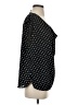 Coldwater Creek 100% Polyester Polka Dots Black Short Sleeve Blouse Size XS - photo 4
