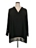 ELOQUII Black Long Sleeve Blouse Size 20 - photo 1