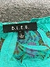 B.l.e.u. 100% Polyester Teal 3/4 Sleeve Blouse Size L - photo 7