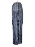 City Chic Stripes Blue Casual Pants Size 12 - photo 1
