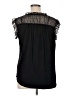 Loveappella Black Sleeveless Blouse Size 1X - photo 2