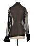 Shein Black Long Sleeve Blouse Size 4 - photo 2