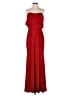 Xscape Solid Red Cocktail Dress Size 10 - photo 1