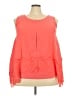 Alyx 100% Polyester Orange Sleeveless Blouse Size 3X - photo 1
