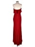 Xscape Solid Red Cocktail Dress Size 10 - photo 2