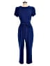 Calvin Klein Solid Blue Jumpsuit Size 8 - photo 1