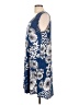 SJS Print Blue Casual Dress Size L - photo 5