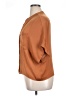 Industry 100% Polyester Brown 3/4 Sleeve Blouse Size XL - photo 5