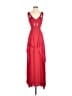 BCBGMAXAZRIA 100% Polyester Red Cocktail Dress Size 0 - photo 1