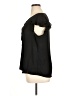 Zenobia 100% Polyester Black Short Sleeve Blouse Size XL - photo 5