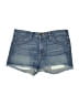 Current/Elliott Blue Denim Shorts Size 25 waist - photo 1