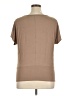 B.l.e.u. Tan Short Sleeve Top Size XL - photo 2