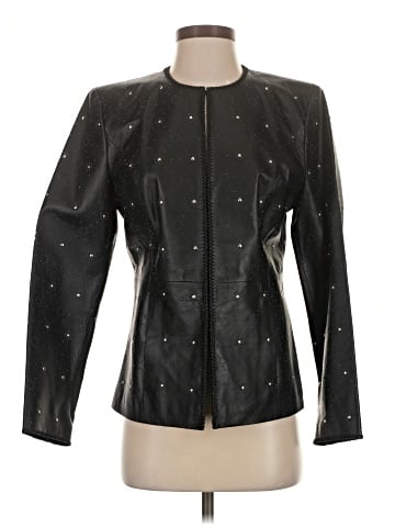 Pamela McCoy Leather Jacket (view 1)
