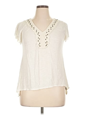 AB Studio Short Sleeve Top (view 1)