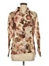 Bailey 44 Floral Brown Long Sleeve Blouse Size M - photo 1