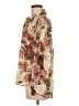 Bailey 44 Floral Brown Long Sleeve Blouse Size M - photo 5