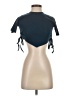 Unbranded Teal Short Sleeve Turtleneck Size S (estimated) - photo 1