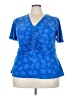 MICHAEL Michael Kors Blue Active T-Shirt Size 3X - photo 1