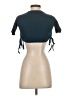 Unbranded Teal Short Sleeve Turtleneck Size S (estimated) - photo 2