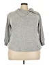 Adrienne Vittadini Gray Pullover Sweater Size 3X - photo 1
